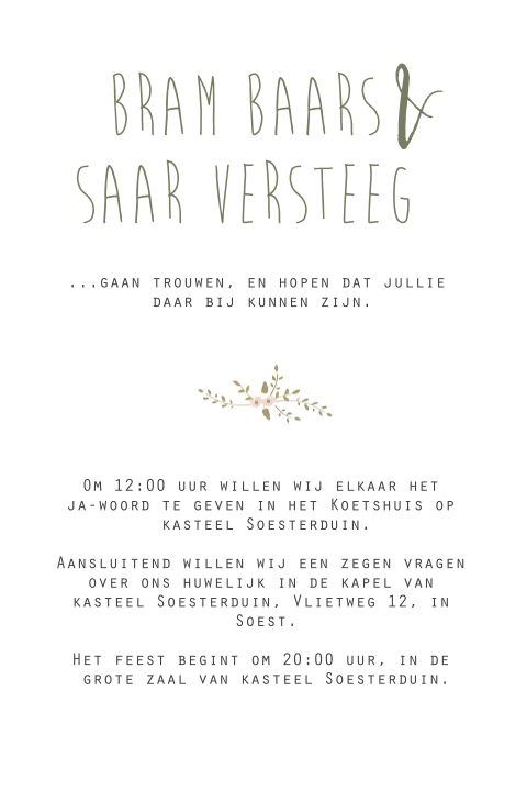 Kaart binnenkant