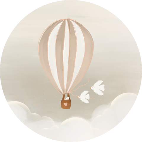 Sluitzegel Luchtballon nude