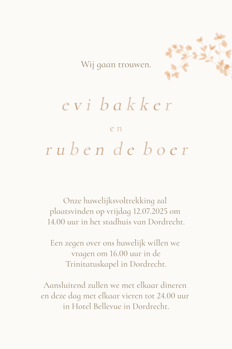 Kaart binnenkant