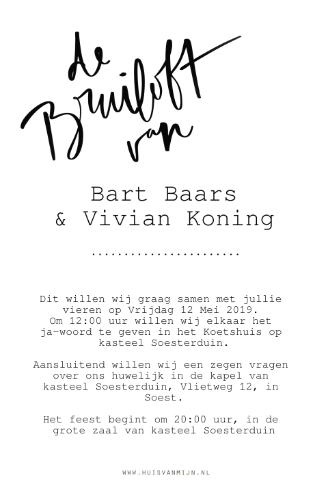 Kaart binnenkant