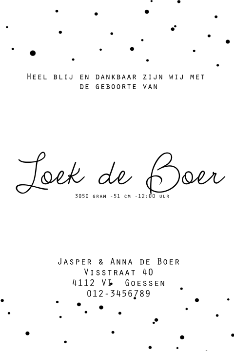 Kaart binnenkant