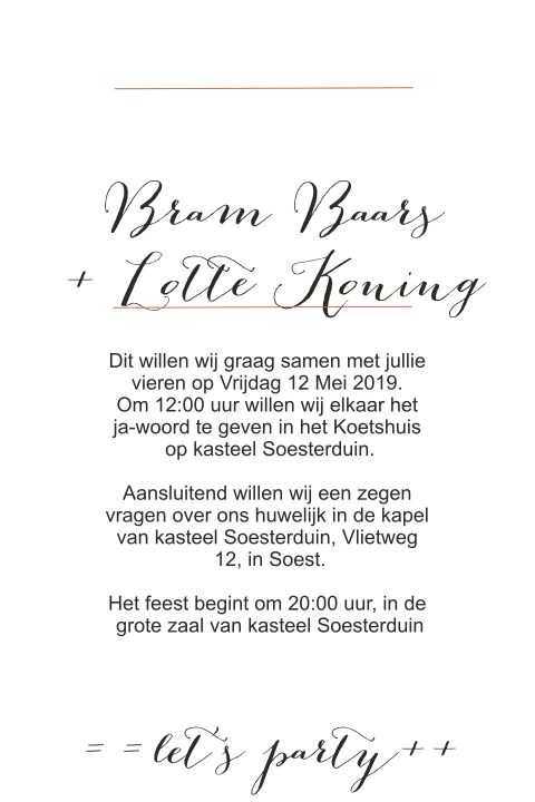 Kaart binnenkant
