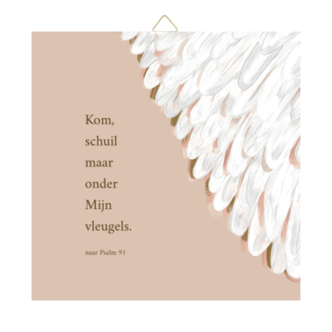 Tegeltje vleugels