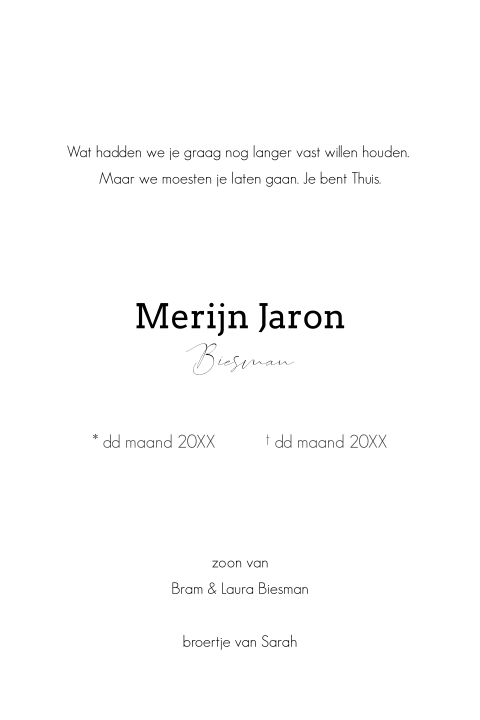 Kaart binnenkant