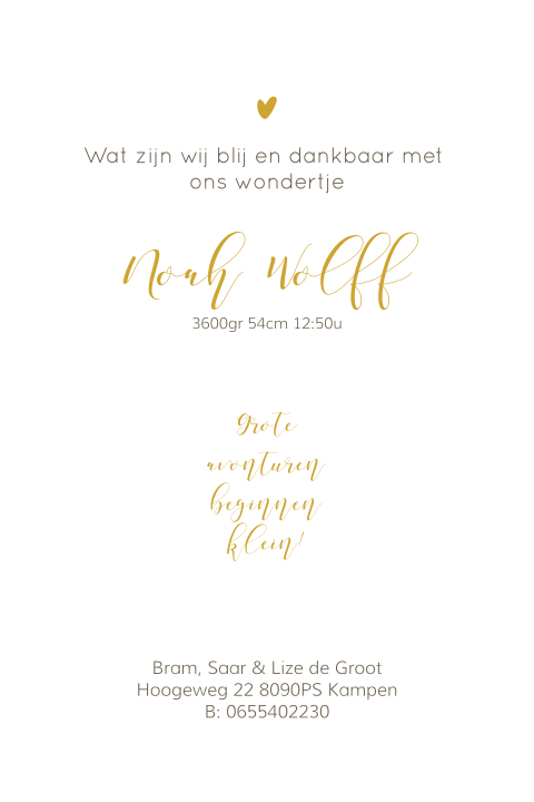 Kaart binnenkant