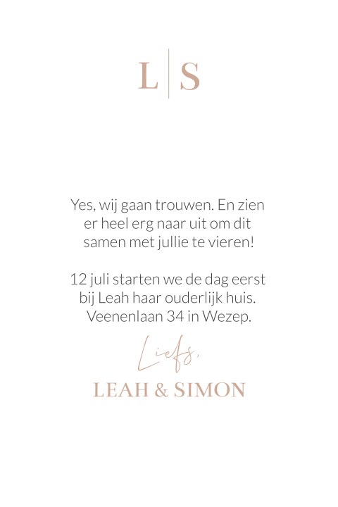Kaart binnenkant