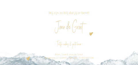 Kaart binnenkant