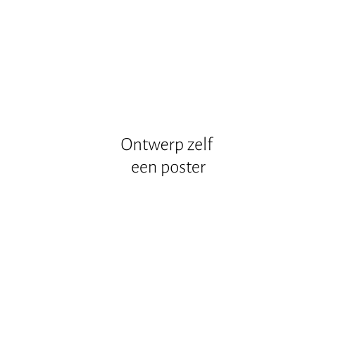 Geboorteposter of poster voor het interieur ontwerp het zelf