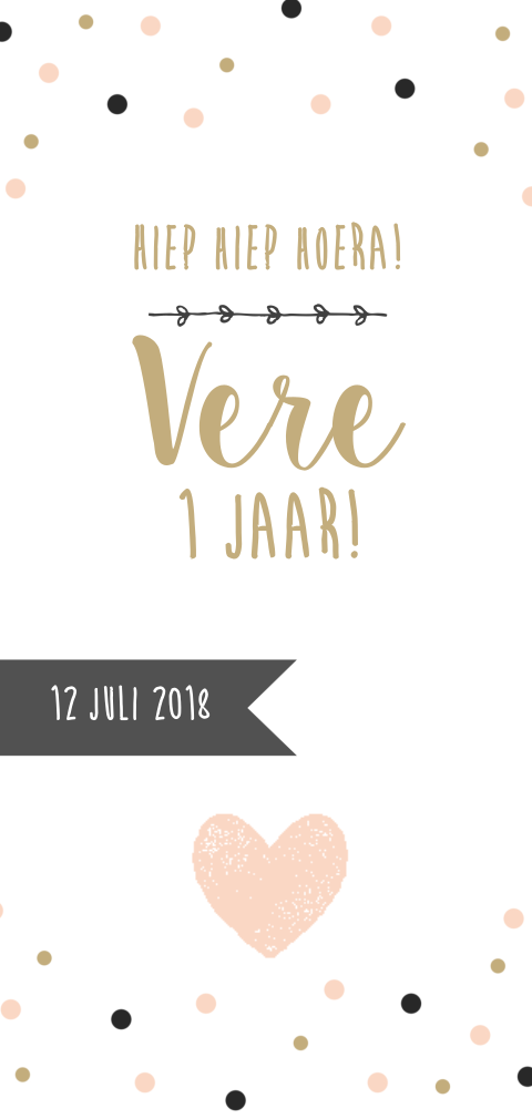 Feestelijk verjaardagsuitnodiging met confetti