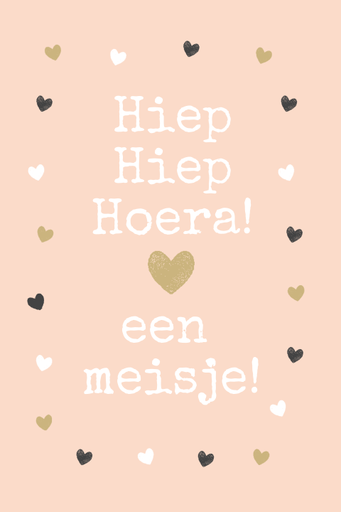 felicitatie bij geboorte meisje