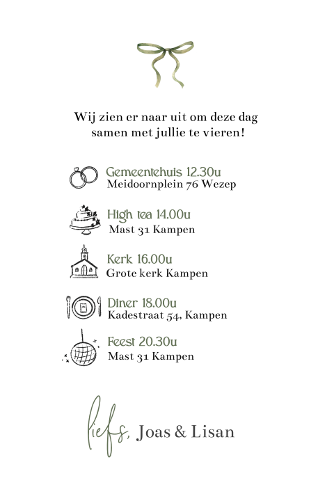 Kaart binnenkant