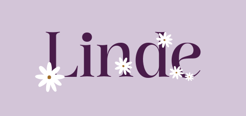 Geboortekaartje meisje lila paars met madeliefjes