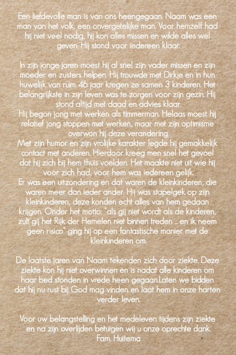 Kaart binnenkant