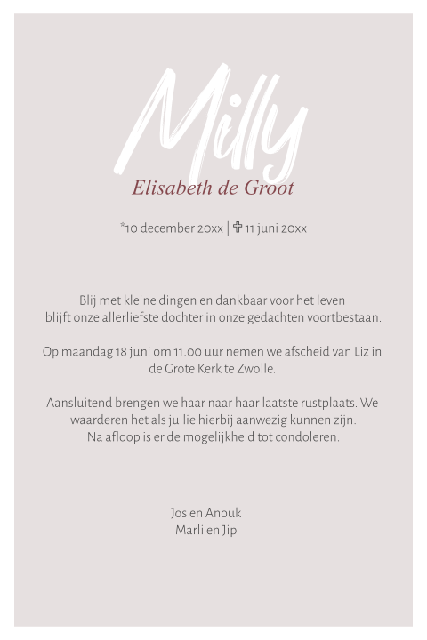 Kaart binnenkant
