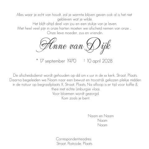 Kaart binnenkant