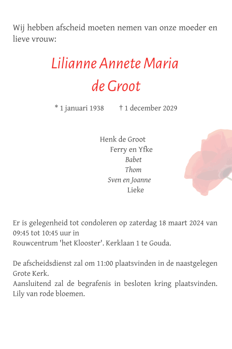 Kaart binnenkant