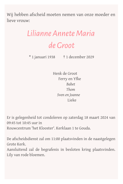 Kaart binnenkant