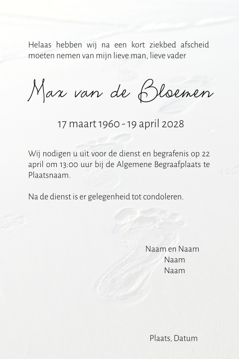 Kaart binnenkant