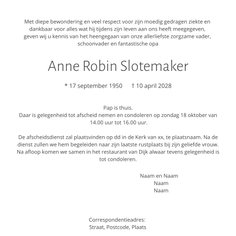Kaart binnenkant