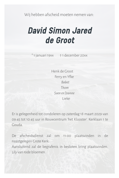 Kaart binnenkant