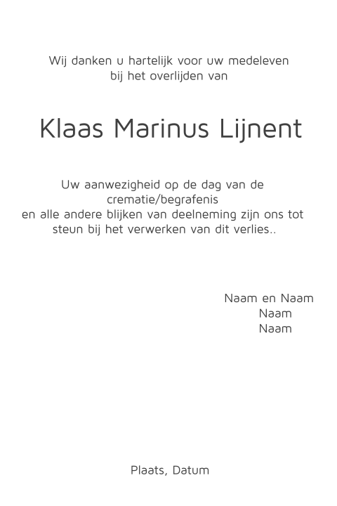 Kaart binnenkant