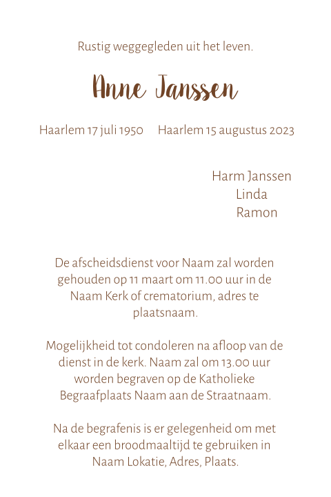 Kaart binnenkant