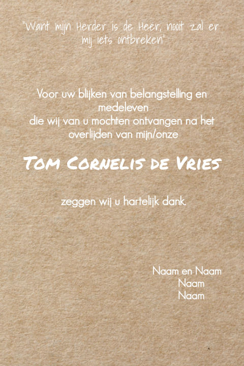 Kaart binnenkant