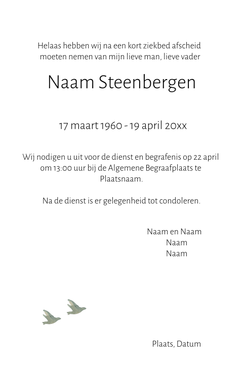Kaart binnenkant