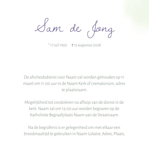 Kaart binnenkant