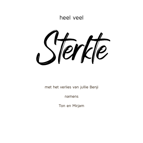 Kaart binnenkant