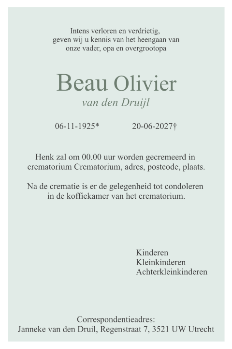 Kaart binnenkant