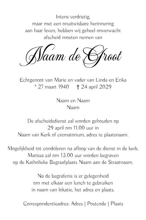 Kaart binnenkant