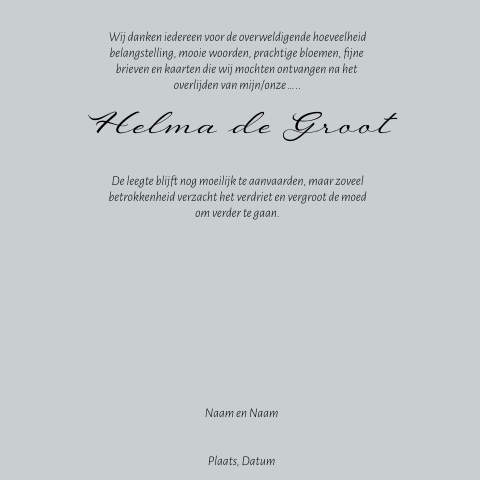 Kaart binnenkant
