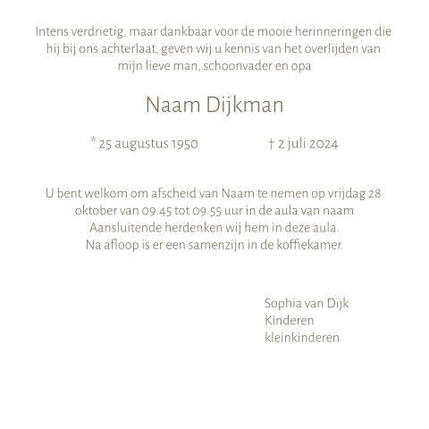 Kaart binnenkant