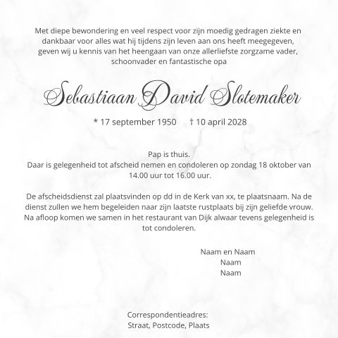 Kaart binnenkant