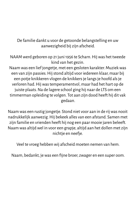 Kaart binnenkant