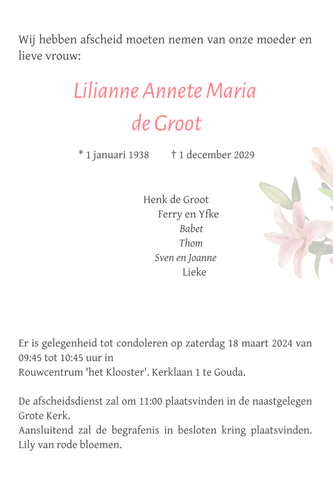 Kaart binnenkant