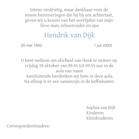 Kaart binnenkant