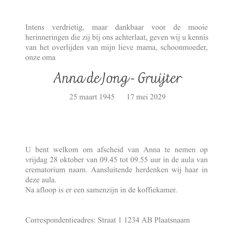 Kaart binnenkant