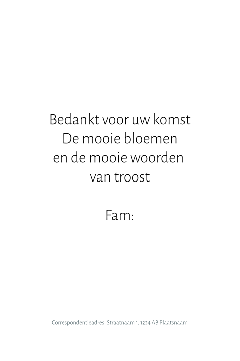 Kaart binnenkant