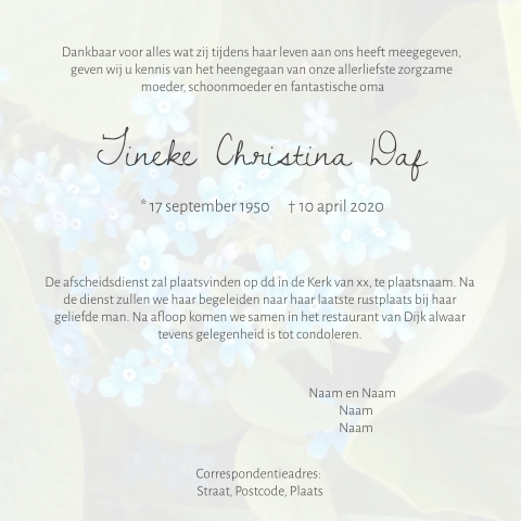 Kaart binnenkant