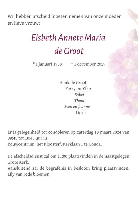 Kaart binnenkant