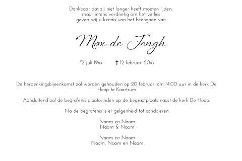 Kaart binnenkant