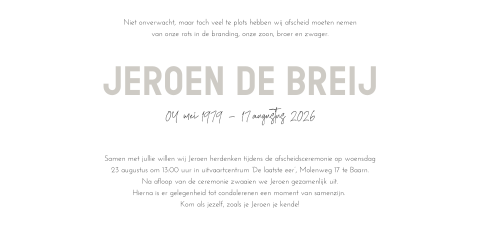 Kaart binnenkant