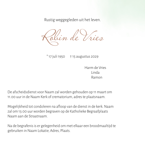 Kaart binnenkant
