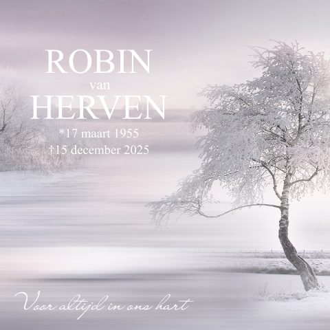 Rouwkaart lila grijze pastel tinten met bomen
