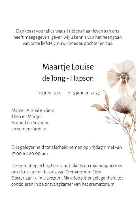 Kaart binnenkant