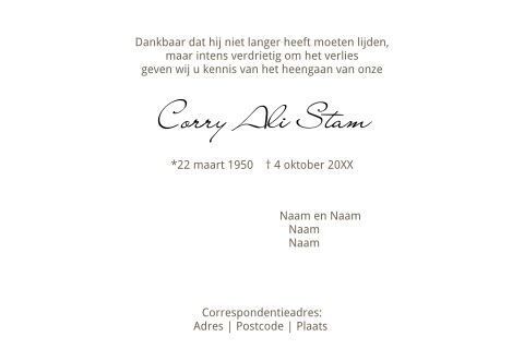 Kaart binnenkant