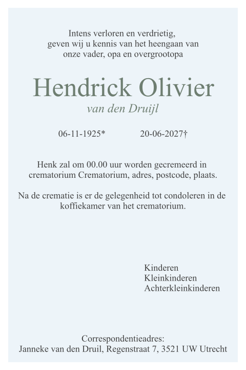 Kaart binnenkant