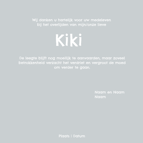 Kaart binnenkant